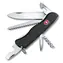 VICTORINOX FORESTER černá / Kapesní nůž / Ocel / Počet funkcí 12 / Délka 111 mm