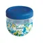Quokka Bubble Food Jar 770 ml Blue Peonies / Nádoba na jídlo / plast