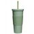 Neon Kactus Pohár na pití s brčkem 625 ml zelená / plast
