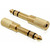 DeLock adaptér stereo jack 6.35 mm samec na stereo jack 3.5 mm samice