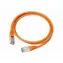 Gembird UTP CAT5E 1 m oranžová / patch kabel / s ochranou