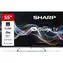 55" SHARP 55JP7265E černá / 3840 x 2160 / QLED / HDMI / USB / Wi-Fi / DVB-T&T2&C&S&S2 / repro 24W