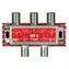 FTE rozbočovač AS 4, rozsah 5-2400 MHz, F-konektor