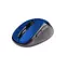 C-TECH WLM-02 černo-modrá / Bezdrátová myš / 1600DPI / 6 tlačítek / USB nano receiver