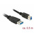 Delock Kabel USB 3.0 Typ-A samec > USB 3.0 Typ-B samec 0.5 m černá