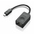 Lenovo Ethernet Extension kabel pro ThinkPad X1 Carbon Černá / USB Type-C