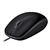Logitech Mouse B110 Silent černá / optická myš / USB / 1000dpi / 3 tlačítka / 1.8m