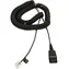 Jabra QD kroucený kabel 1.8m / pro Aastra & Siemens