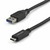 StarTech kabel USB-C na USB-A (3.0) 1 m černá / 10Gbps