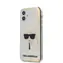 Karl Lagerfeld PC & TPU Head Kryt pro Apple iPhone 12 mini Iridescent