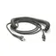 ZEBRA USB kabel (CBA-U29-C15ZBR) / kroucený / stíněný / 4.6m