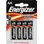 Energizer alkalická baterie AA LR6 Mignon 1.5V 4 ks