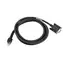 Zebra RS232 kabel / Freezer / přímý / TxD on PIN 2 / napájení na 9pinu / 2,8 m