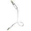 In-akustik Star Audio kabel bílá 0.5 m / 3.5mm jack - 3.5mm Jack
