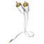 In-akustik Star Audio kabel bílá 3 m / 3.5mm jack - 2x Cinch
