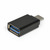 PORT CONNECT adaptér USB-C 3.1 na USB-A černá / 1x USB-C (M) / 1x USB-A (F)