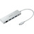 SAMSUNG EE-P5400USEGEU Multiport adaptér stříbrná / 5 portů / USB-C