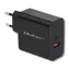 Qoltec 51716 adaptér 63W černá / 5-20V / 1.5-3A / USB type C PD / USB QC 3.0
