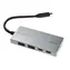 SilverStone EP09C USB 3.1 Type C Adaptér stříbrná / 2x USB-C + 2x USB 3.1