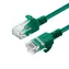 MicroConnect CAT6a U/UTP SLIM 1m zelená / LSZH