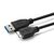 MicroConnect kabel USB3.0 A (M) - microUSB B (M) 1m černá / 5000Mbit/s