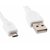 MicroConnect kabel USB2.0 A (M) - microUSB B (M) 1.8m bílá / 480Mbit/s