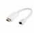 MicroConnect Adaptér HDMI (M) - miniDP (F) 0.1m bílá