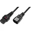 MicroConnect Prodlužovací kabel s IEC zámkem C13 - C14 2m černá
