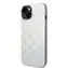 Karl Lagerfeld Iridescent Monogram Zadní Kryt pro Apple iPhone 14 Plus stříbrná / doprodej