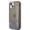 Karl Lagerfeld Translucent Liquid Glitter Zadní Kryt pro Apple iPhone 14 Plus černá