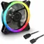 Sharkoon SHARK Blades PWM černá / větráček / 120mm / RGB / 24.8 dBA
