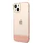GUESS PC & TPU Camera Outline Translucent Zadní Kryt pro Apple iPhone 14 Plus růžová