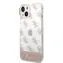 GUESS PC/TPU Peony Glitter Script Logo Zadní kryt pro Apple iPhone 14 Plus růžová / doprodej