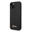 GUESS Liquid Silicone Metal Logo Zadní Kryt pro Apple iPhone 14 Plus černá