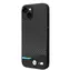 BMW M PU Carbon Blue Line Zadní Kryt pro Apple iPhone 14 Plus černá