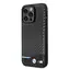 BMW M PU Carbon Blue Line Zadní Kryt pro Apple iPhone 14 Pro černá