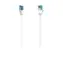 Hama 200687 síťový patch kabel Cat6 15 m šedá / UTP / plochý