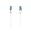 Hama 200674 síťový patch kabel Cat6a U/UTP 1.5 m šedá / 10GB/s