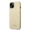 GUESS PC/TPU Glitter Flakes Metal Logo Zadní Kryt pro Apple iPhone 14 zlatá