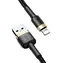 Baseus CALKLF-BV1 kabel USB-A na Lightning 1m černo-zlatá / 2.4A