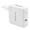 Qoltec 51710 USB-C rychlo nabíječka 108W bílá / 5-20V / 3 - 4.7A / USB-C PD