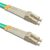Qoltec 54081 Patchcord fiber optic LC-UPC 15 m zelená /optický kabel / Duplex / Multimode / OM3