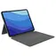 Logitech Combo Touch ochranný kryt s klávesnicí UK pro Apple iPad Pro 11" (1. & 2. & 3. generace) šedá