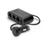 SAVIO SA-024 / auto roztrojka / 3x konektor / 2x USB / 3A / DC 12V-24V