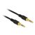 Delock Kabel Stereo Jack 3.5 mm 3 pin (M) - Jack 3.5 mm 3 pin (M) 1m černá