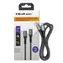 Qoltec 52358 Kabel USB-C 2.0 (M) - USB-C 2.0 (M) 1.5m černá / PD 100W / QC 3.0