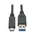 PremiumCord kabel USB-C - USB 3.0 A (USB 3.2 generation 2 3A 10Gbit/s) 0.5m