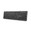 Natec Trout Slim černá / drátová klávesnice / US / USB / 1.8 m