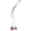 IMMAX CORELLA LED stolní lampička bílá+zlaté prvky / Qi / 7W / 5V / 2.1 A/ RGB podsvícení / stmívatelná / USB