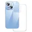 Baseus ARJB010002 Crystal kryt pro Apple iPhone 14 Plus čirá / + tvrzené sklo